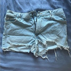 Urban Outfitters BDG Light-Wash Shorts